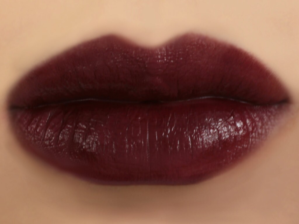 the shea butter for lips Etsy reddish by Etherealle Empress dark on Vegan Mineral Lipstick