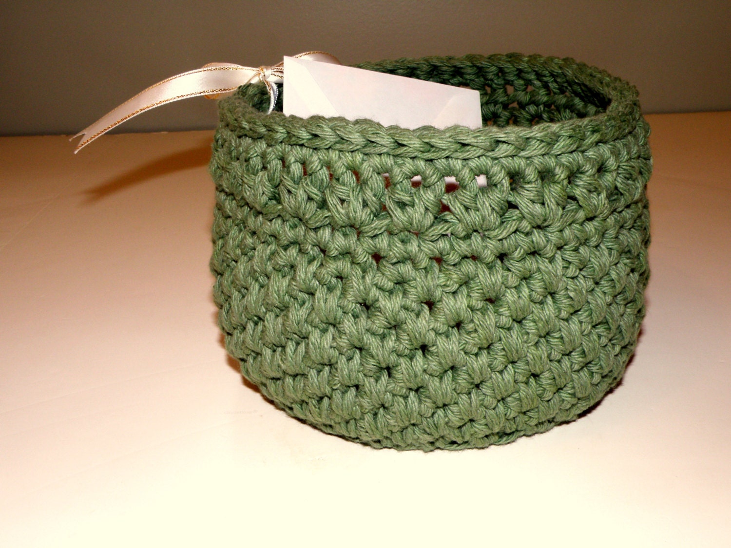 Bathroom Storage Basket Sage Green Cotton Bath Storage Bin