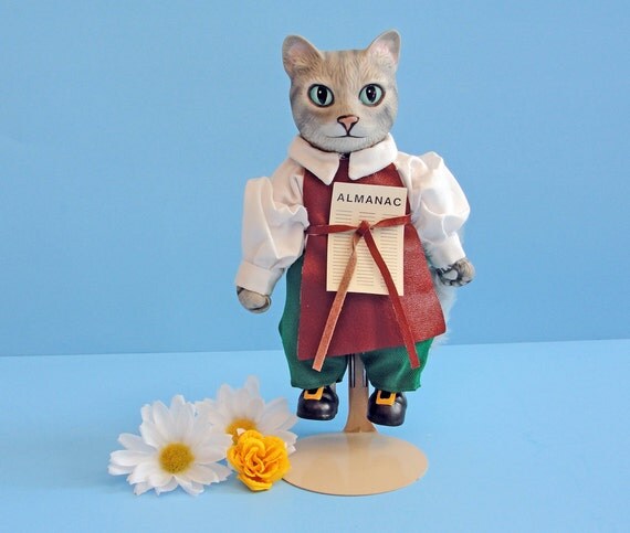 tabby cat doll