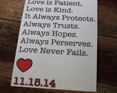 Personalized Wedding Sign, Wedding Sign, Custom Printed, Custom Wedding Sign, Love Wedding Sign