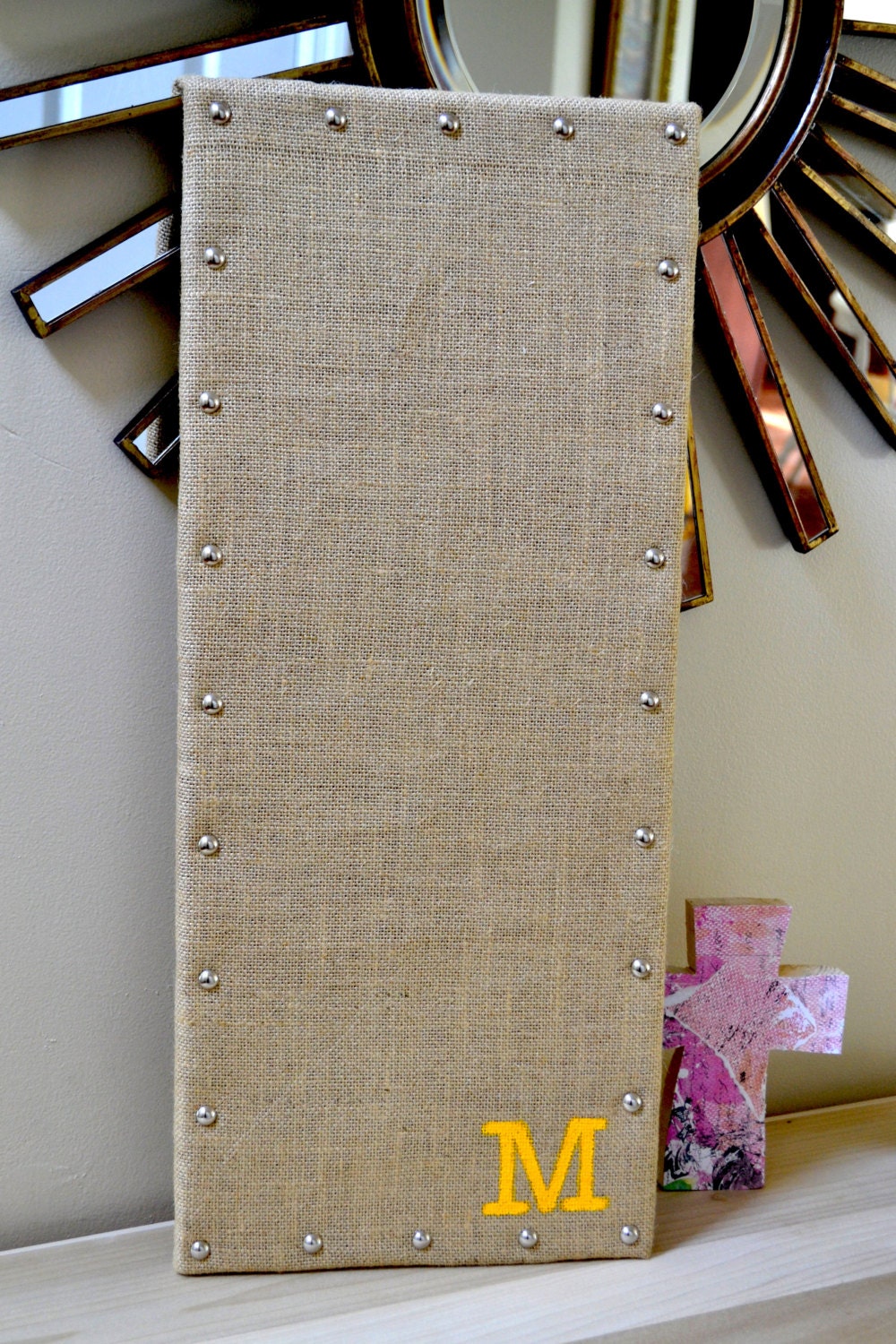 Fabric wrapped Bulletin Board