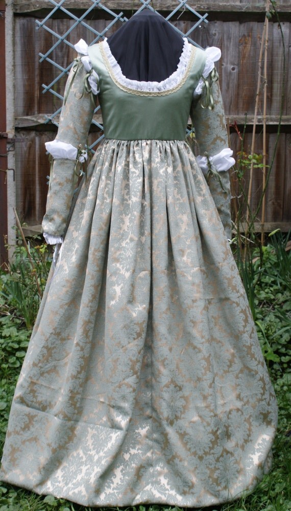 Italian Renaissance Juliet Dress 16th Century Gown Lucrezia