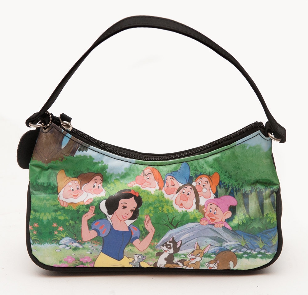 coach snow white tote