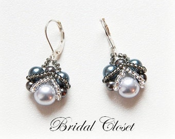 Bridal Pearl Earrings, Bridal Earrings Pearl , Pearl Earrings, Wedding Earring, Pearl Bridal Jewelry, Bridesmaids Earrings