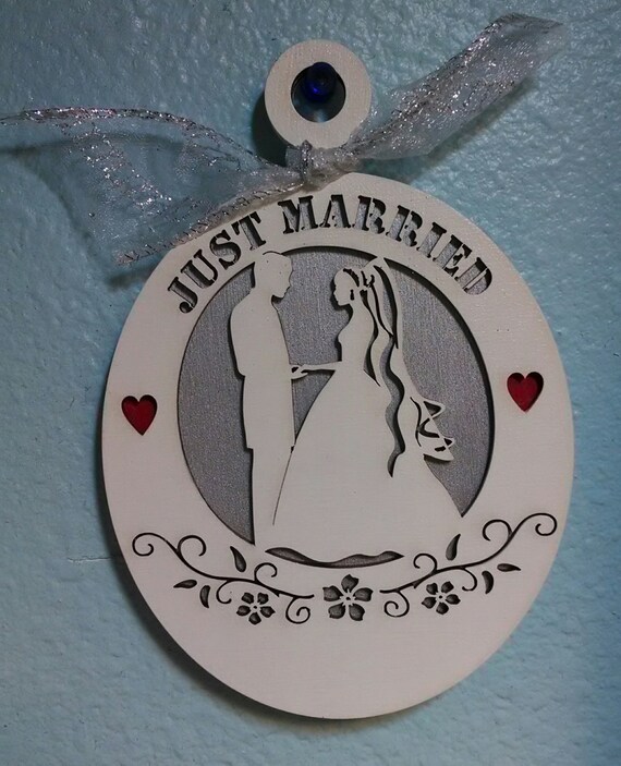 Just Married Ornament