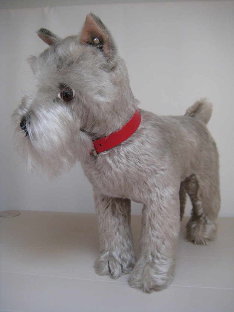 Steiff Vintage Tessie Schnauzer Wow Over 11 Inches by GrandmaJer