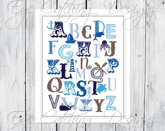 Popular items for nautical themed art on Etsy