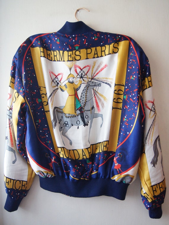 Reserved Rare HERMES paris Vintage silk by DorisVintage