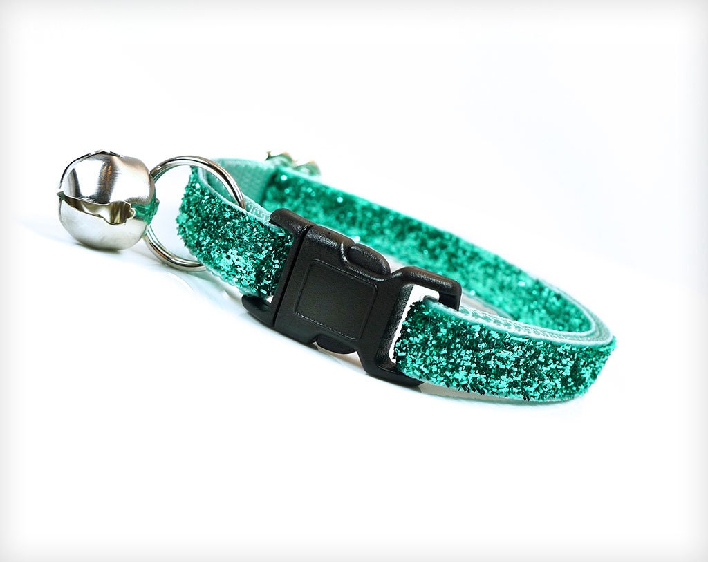 Cat Collar Enchanted Mint Sparkle / Sparkly