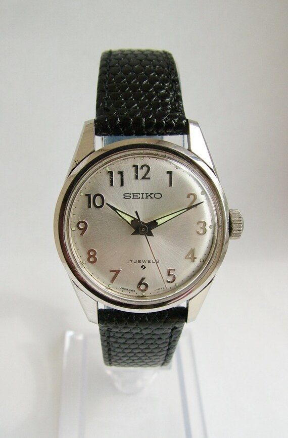 vintage seiko self winding watch