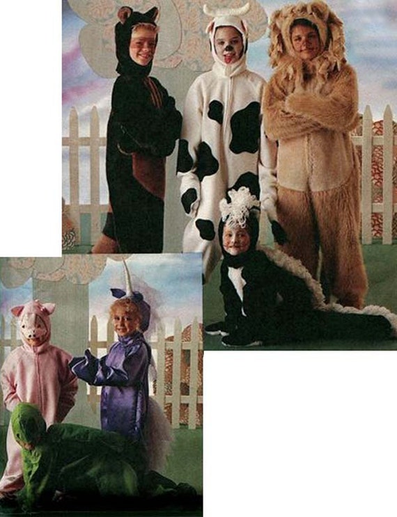 1980s Children's Animal Dress Up Halloween Costumes