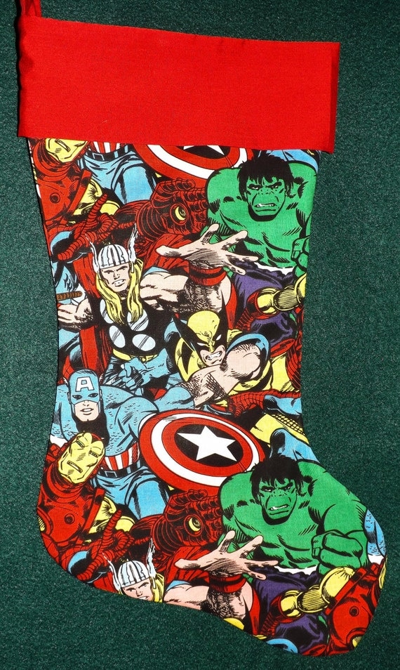 Marvel Avengers Christmas Stocking