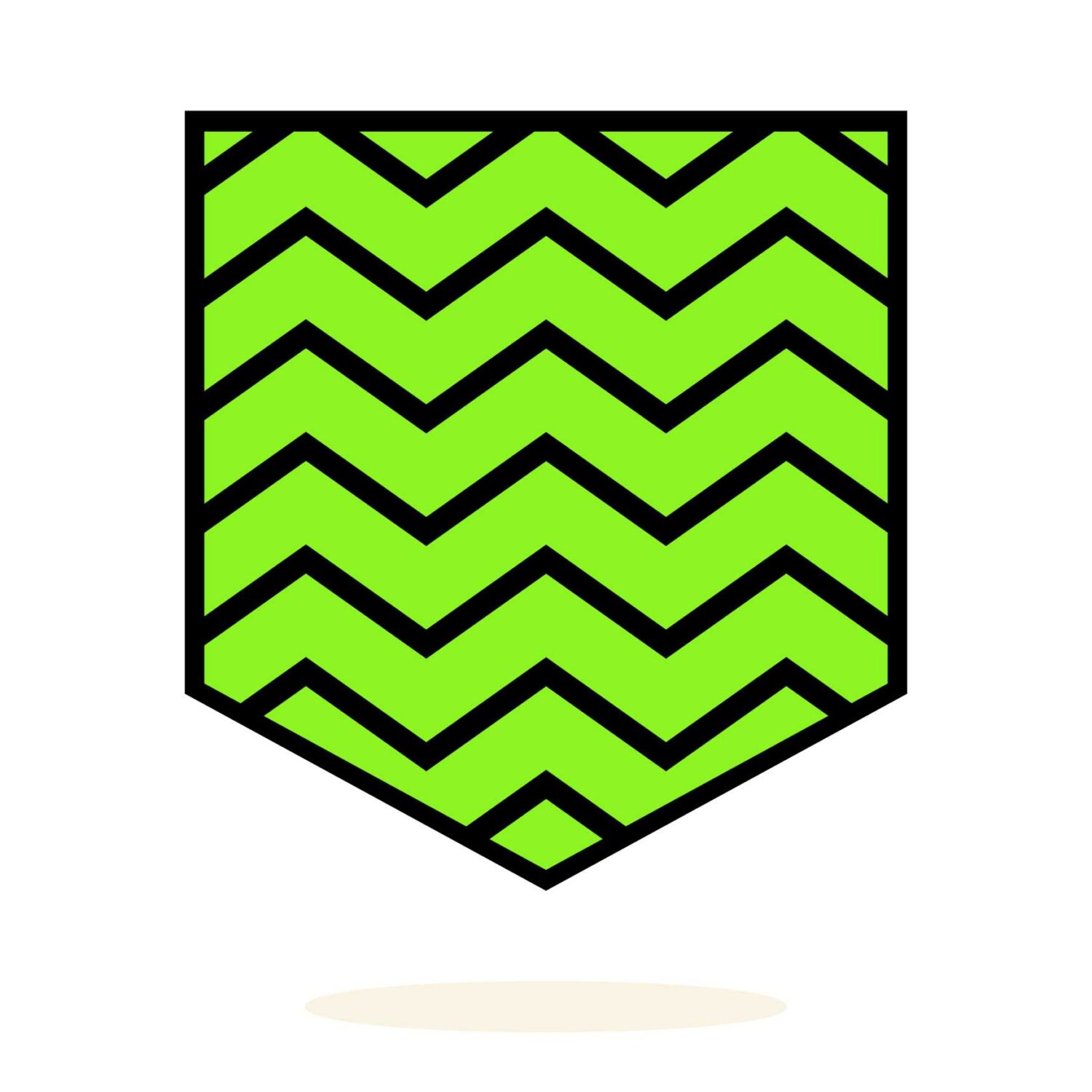 Items similar to Chevron Pocket Pattern, SVG, DXF Vector Art Files