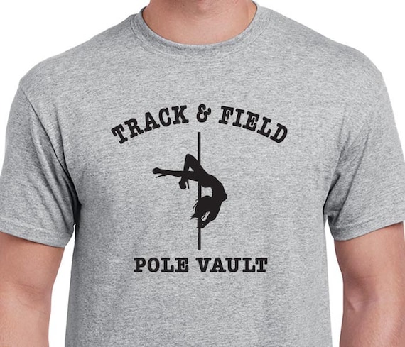 Track And Field Pole Vault T Shirt Athletic By Cluelesstees On Etsy