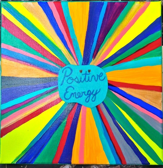 positive energy in bright colors acrylics on 12x12 canvas positive energy in bright colors acrylics on 12x12 canvas