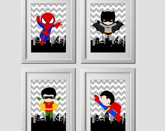 Superhero Wall Decor