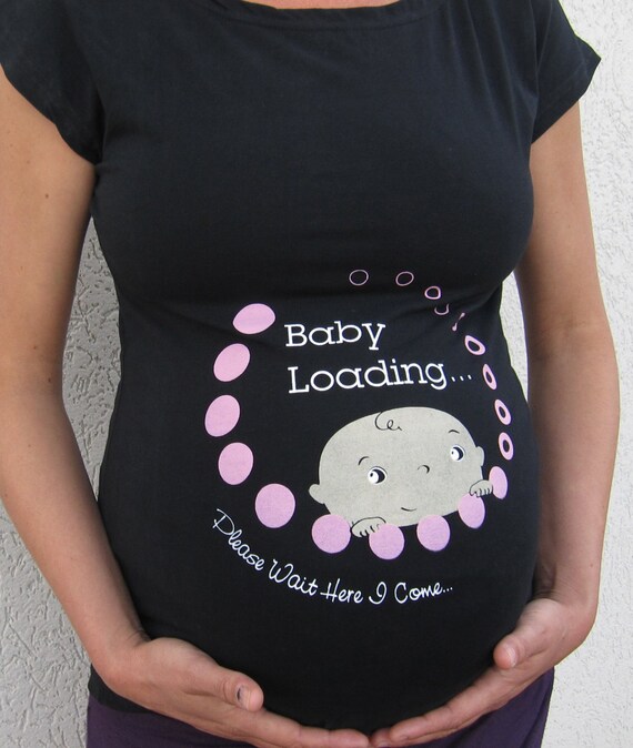 peekaboo maternity shirt