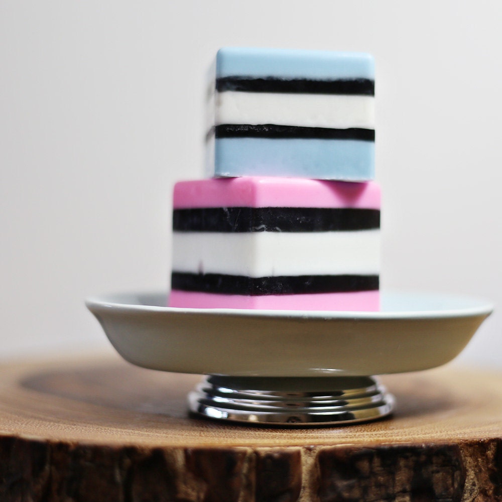 Licorice Allsorts Soap Cube