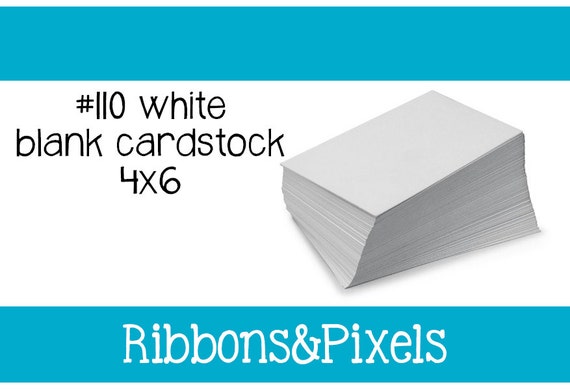 print cardstock 4x6 4x6 Cardstock Blank 110lb for by Cards Blank Custom