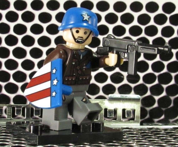 captain america lego helmet