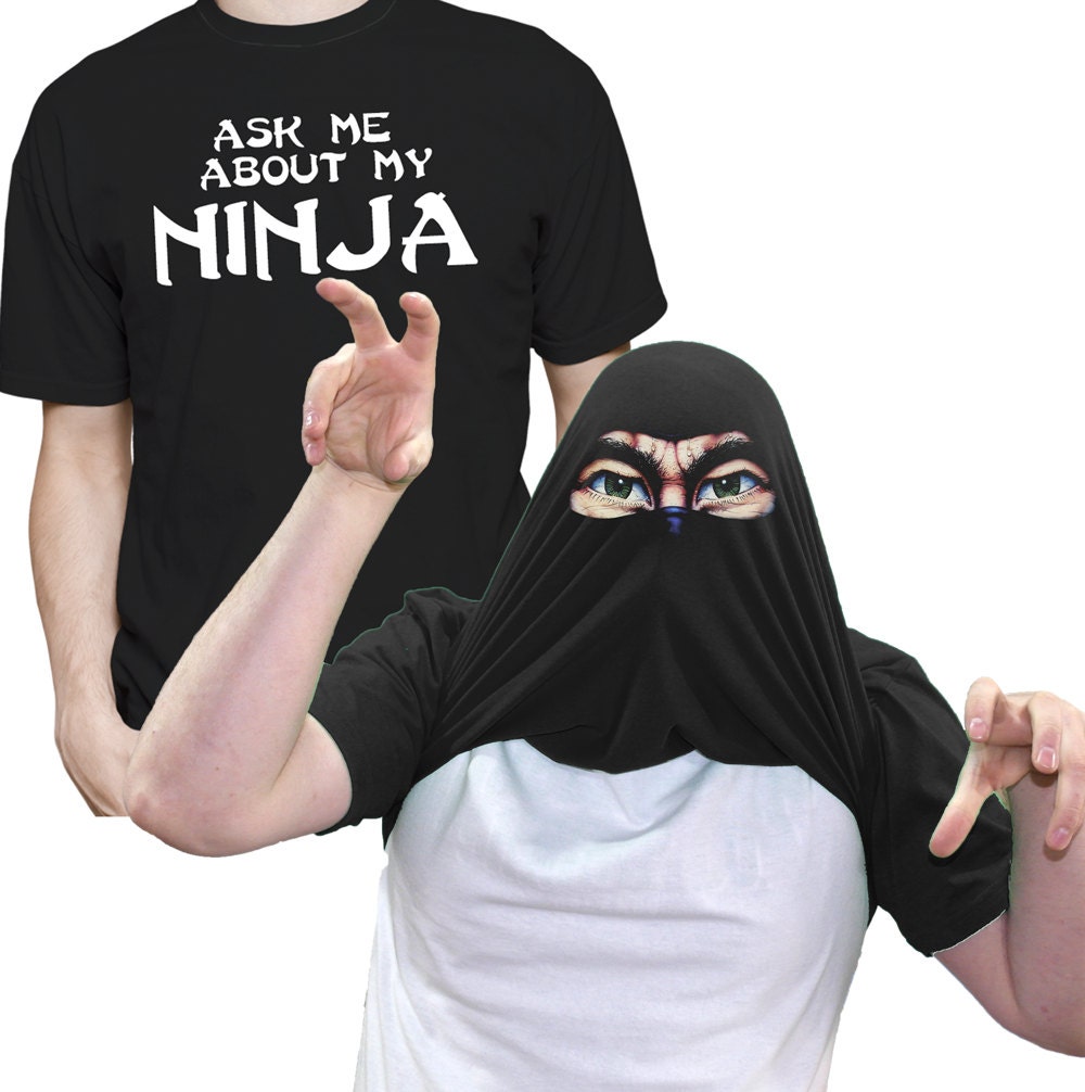 ask me about my ninja costume