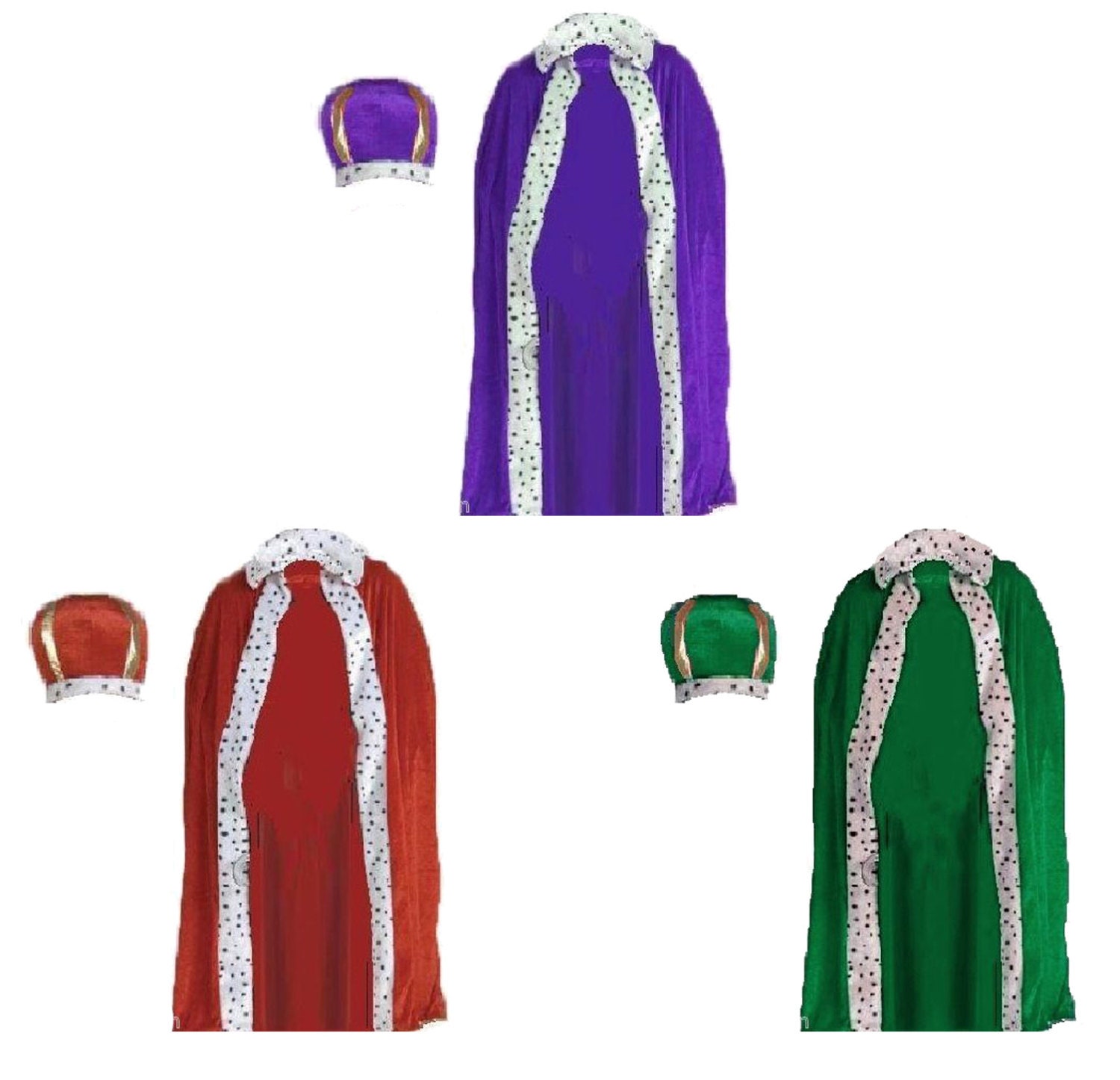 king and queen silk robes