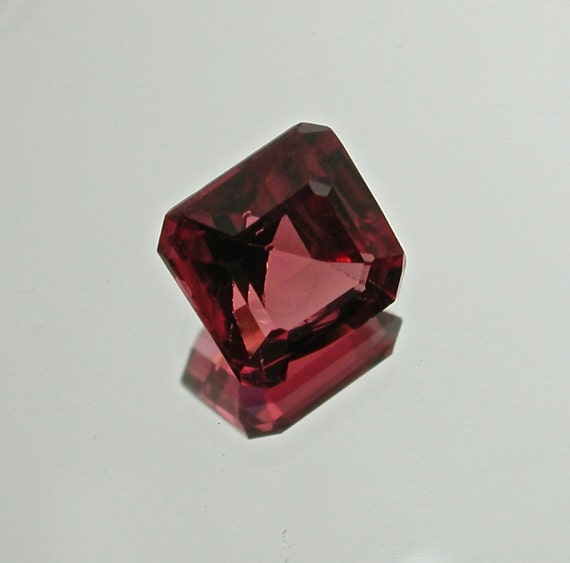 Raspberry Color 0.89 carat Gemstone Square by GoldParts