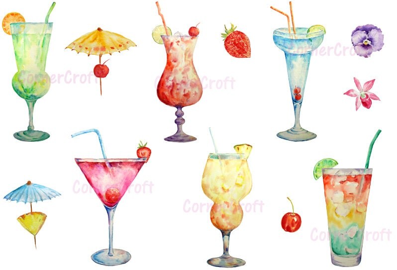 clip art umbrella drink - photo #15
