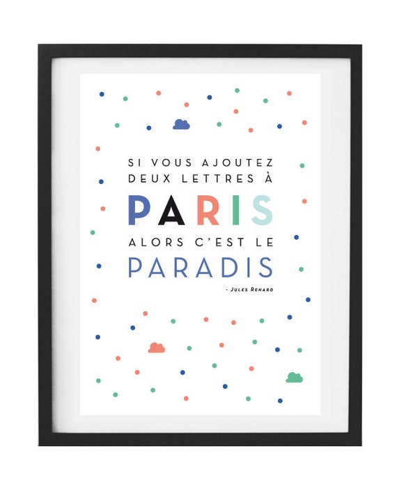 Affiche "Paris"
