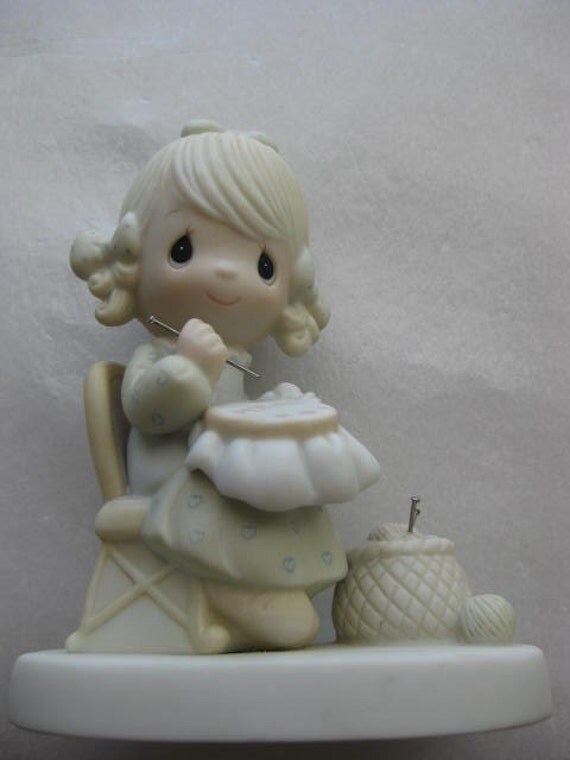 precious moments mother sew dear doll