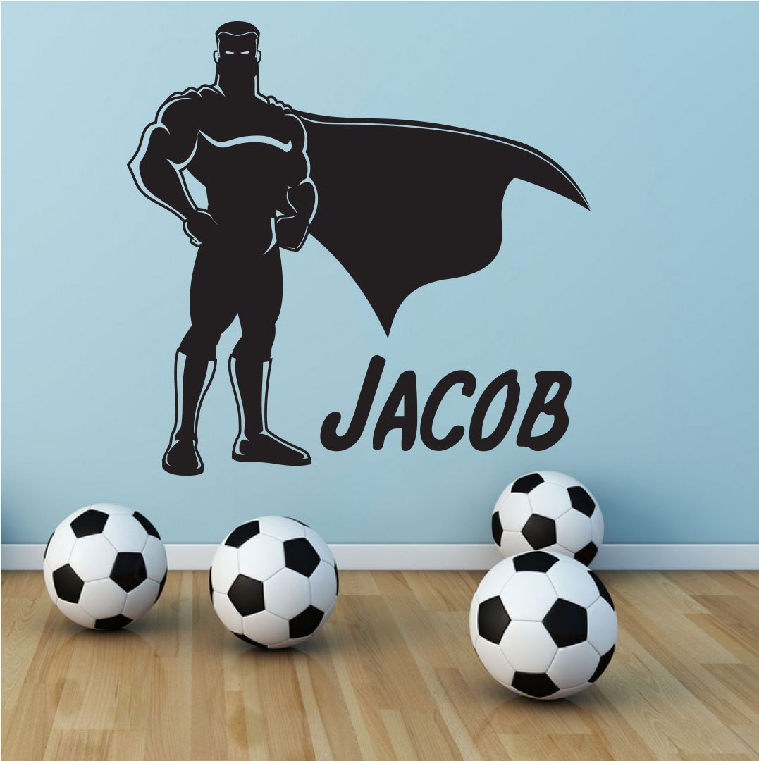 Super Hero Decals Superman Vinyl Wall Art Decal Decor Sticker