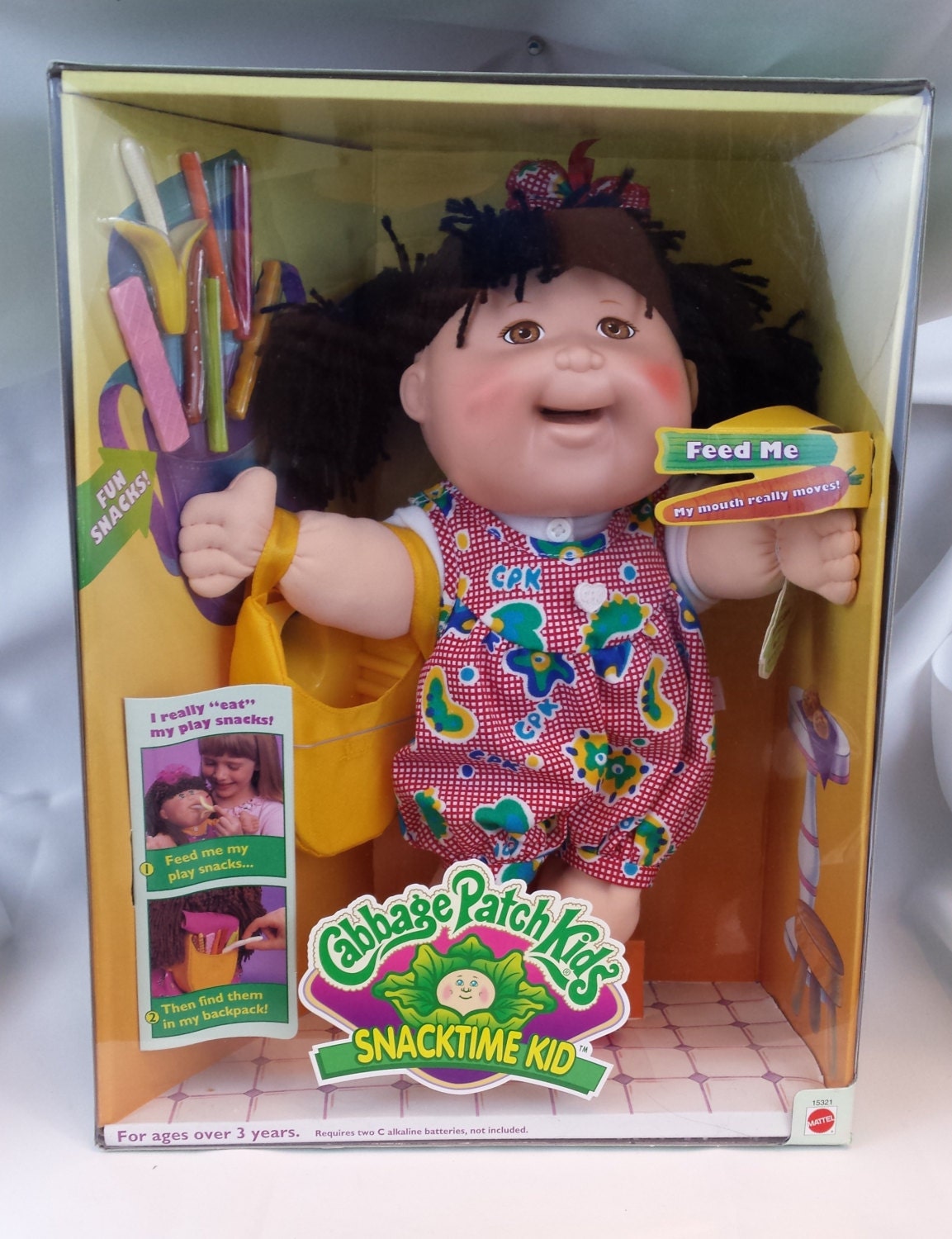 snacktime cabbage patch doll