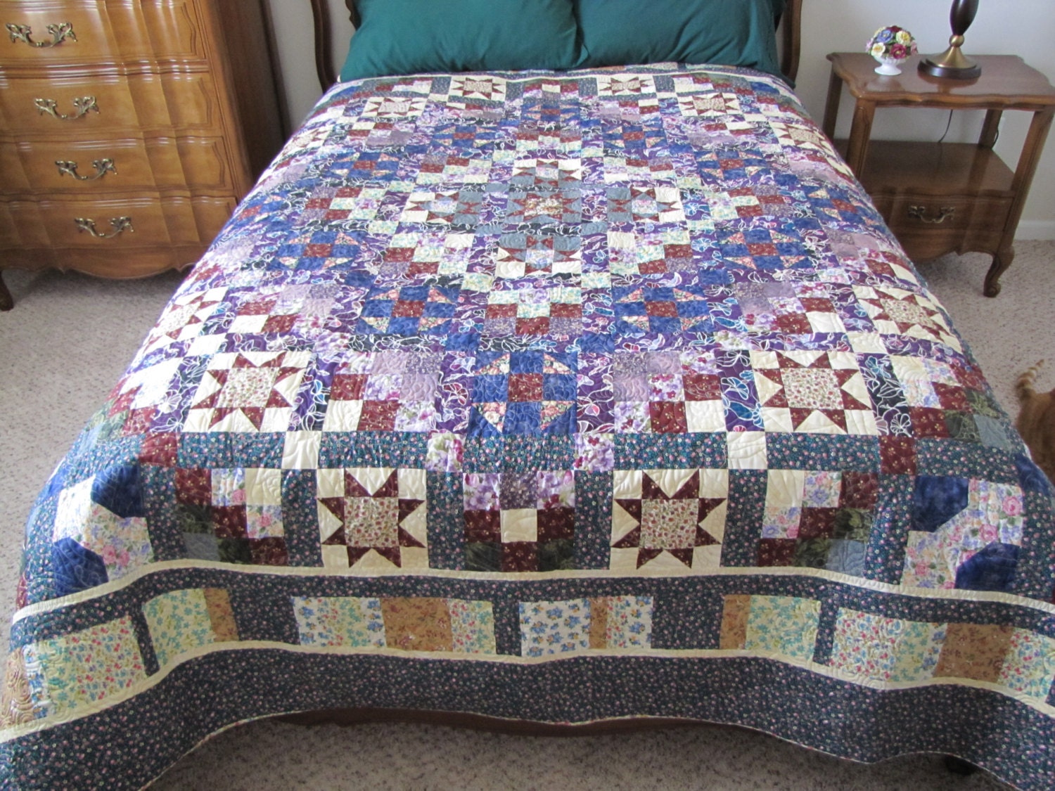 Handmade Queen Size Bed Quilt
