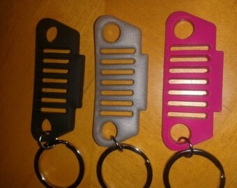 TJ Rubber JeepLyfe jeep keychain.