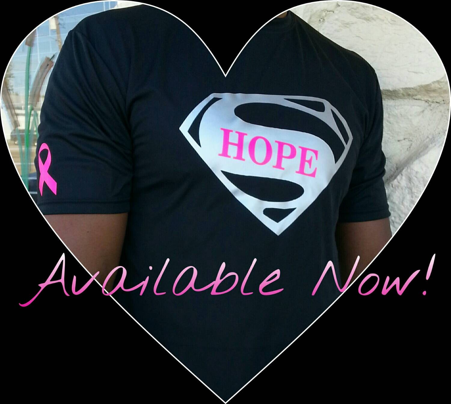 superman breast cancer logo