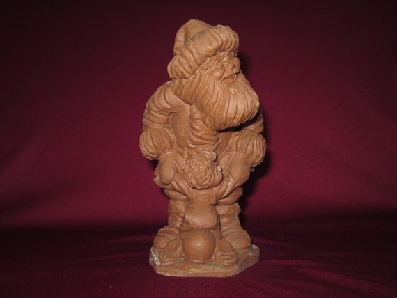 unpainted pecan resin figurines