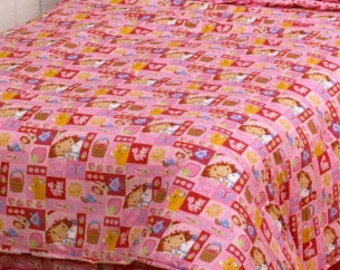 Strawberry Shortcake Fabric. Sold by the yard.