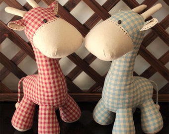 Giraffe - PDF Sewing Pattern & Tutorial Softie Suffed animal/toy