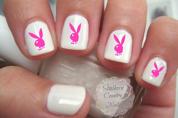 Playboy Bunny Nail Decals