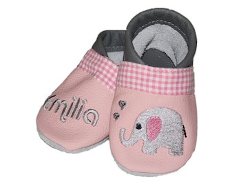 Babyhug 100% Cotton Knit Elephant Print Mittens and Booties - Green