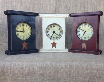 Primitive Mantel Clock