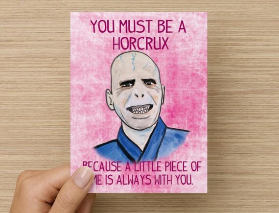 Beautiful 15 Voldemort Valentine's Day Card