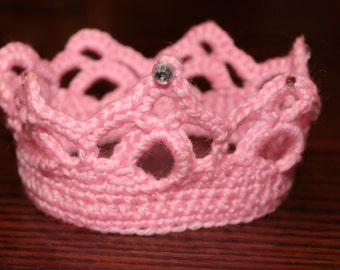 Pink Baby Crown