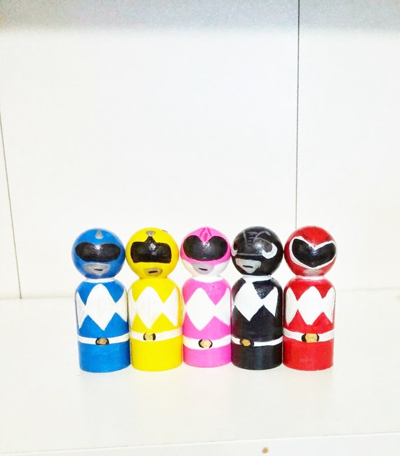 mighty morphin power rangers dolls
