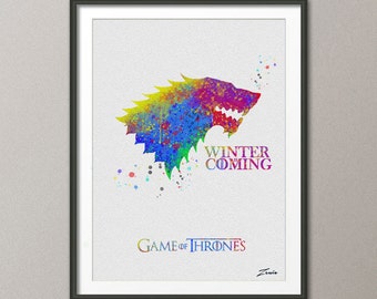 Game Of Thrones Wall Art game of thrones art | etsy Game Of Thrones Wall Art game of thrones art | etsy