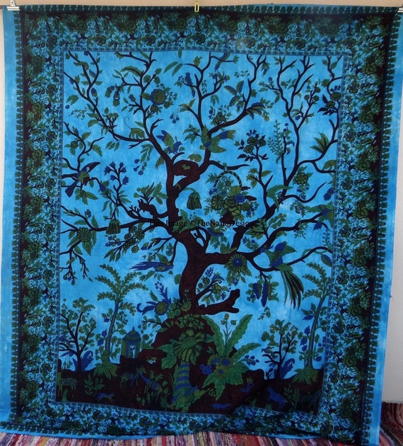 Items similar to Tree of life Tapestries,Tapestry Wall Hanging,Mandala