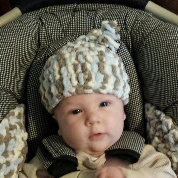 Items similar to Crocheted Baby Hat on Etsy