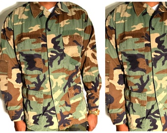 Authentic Camo Army Shirt Size L