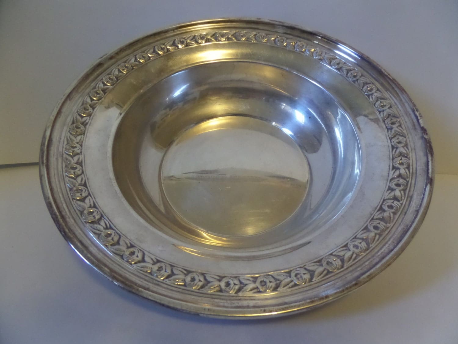 Reed and Barton 1204 Silver plated serving bowl by SomethingGeeshy