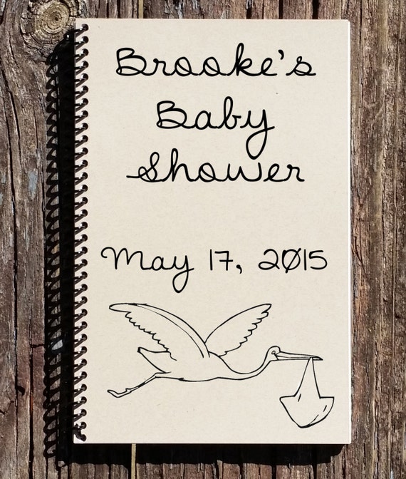 Baby Shower Book Personalized Baby Shower Book Baby Shower